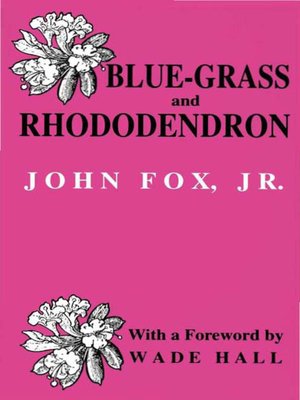 cover image of Blue-grass and Rhododendron